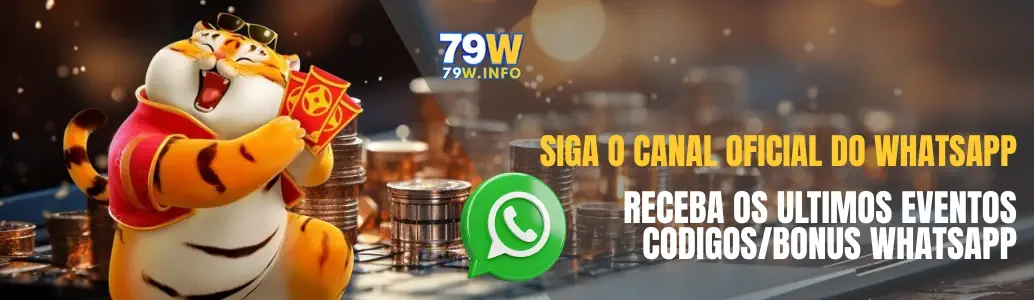 Canal Oficial do WhatsApp: Bônus Exclusivos